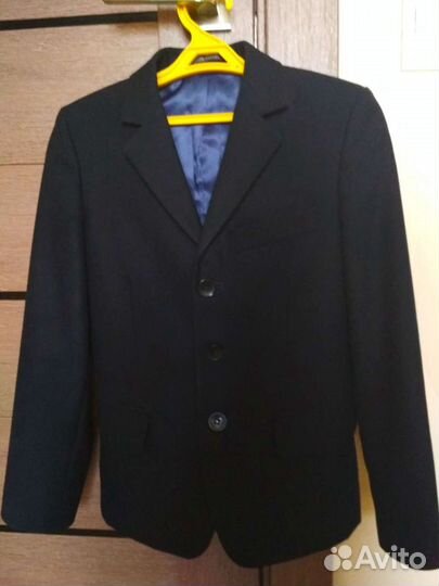 Пиджак школьный р.134