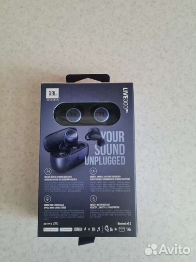 Беспроводные bluetooth наушники jbl новые