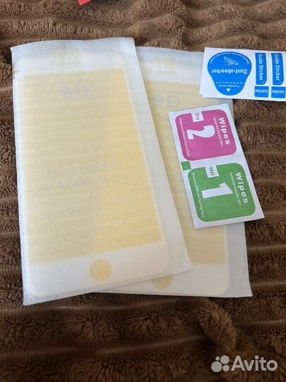 Защитное стекло айфон 7-8 плюс