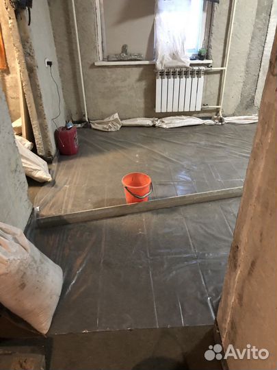Ремонт квартир: Стяжка пола, наливной пол