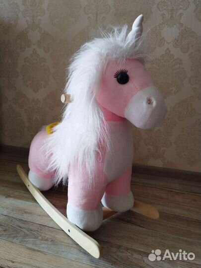 Детская игрушка качалка лошадка