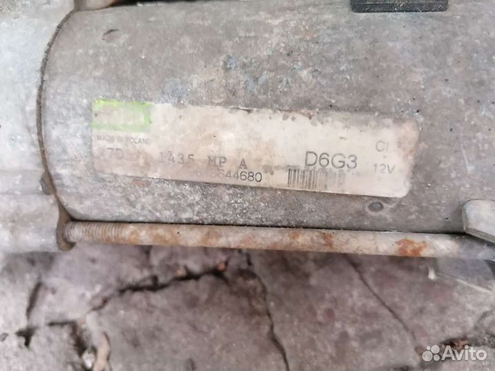 Стартер ситроен с4 1.6 АКПП