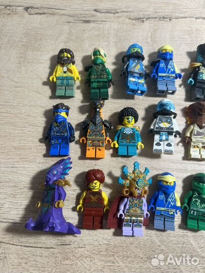 Lego ninjago минифигурки