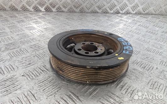 Шкив коленвала демпферный дизельный mazda 6 1 (FBE