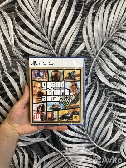 Grand theft auto 5 ps5 новый в пленке