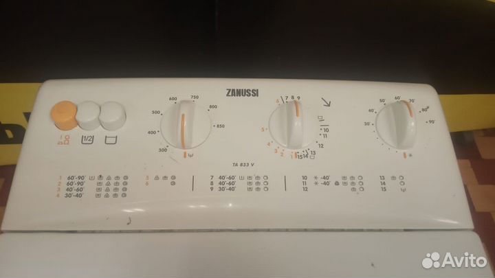 Стиральная машина zanussi - TA833V, 5кг