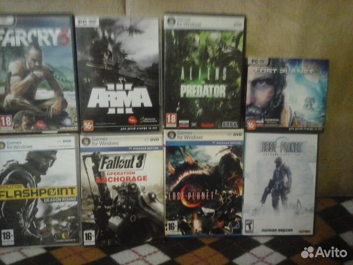 Компьютерные игры на дисках