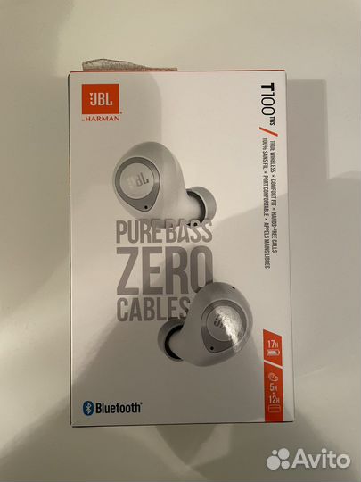 Блютуз наушники JBL T100tws