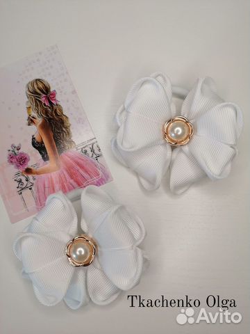 Школьные бантики для волос