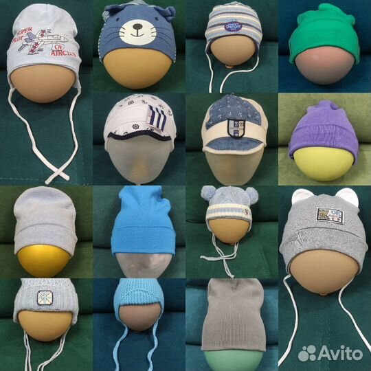 Детские шапочки демисезон/летние