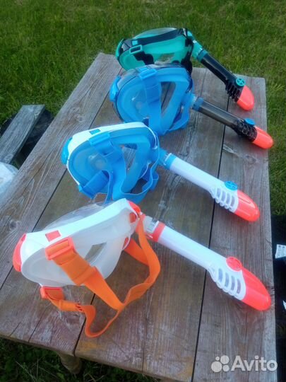 Маска полнолицевая для плавания Scorpena Swim