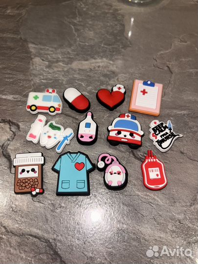 Джибитсы для crocs, украшения для сабо