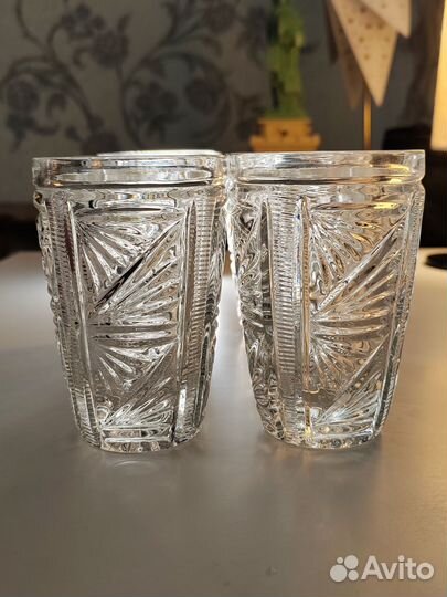 Хрустальные стаканы СССР