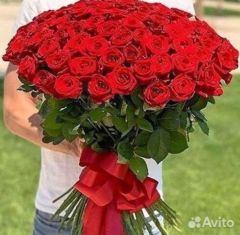 Высокие Розы Гиганты Доставка Круглосуточно