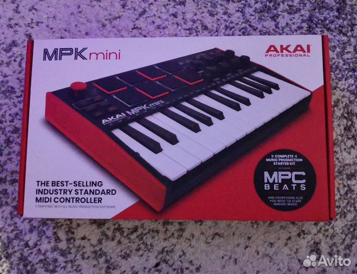 Akai MPK mini mk3 миди клавиатура