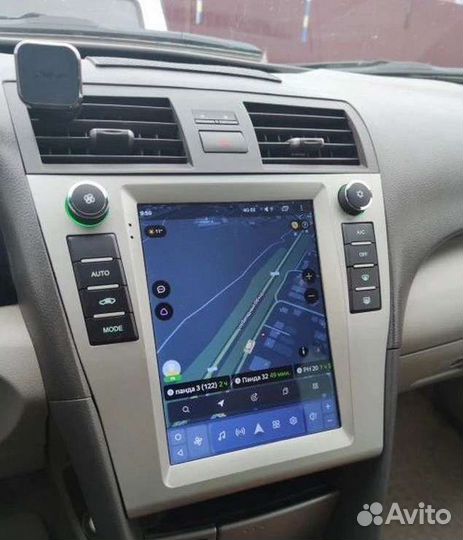 Toyota camry 40 Tesla магнитола Android новая