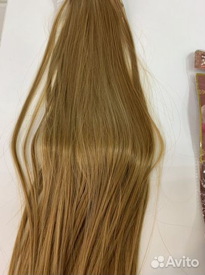 Волосы на заколках термо-волокно