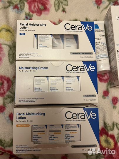 Полные версии/пробники Christina, Cerave,LRP,Vichy