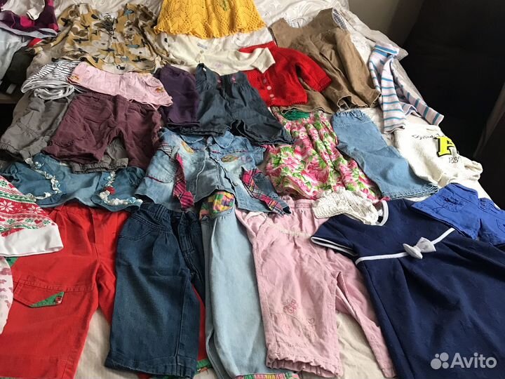 Пакет вещей доя девочки