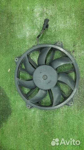 Вентилятор охлаждения радиатора Пежо 308 turbo
