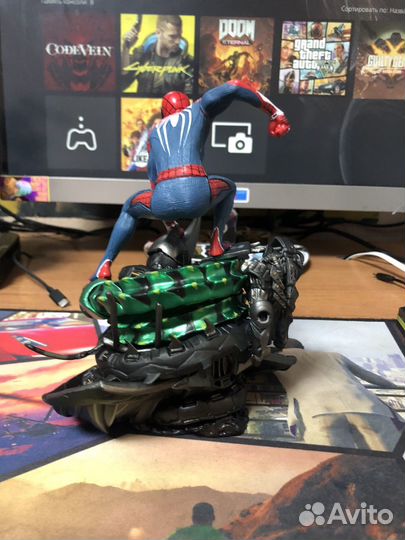 Человек паук фигурка ps4