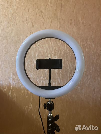 Кольцевая лампа 33 см с цветными режимами