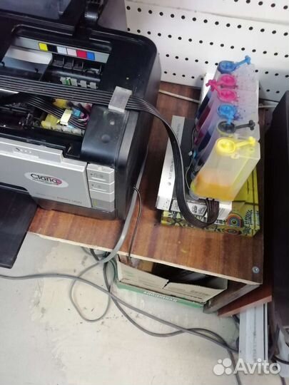 Принтер струйный Epson 1400 бу