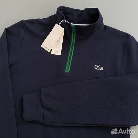 Кофта полузамок lacoste мужская