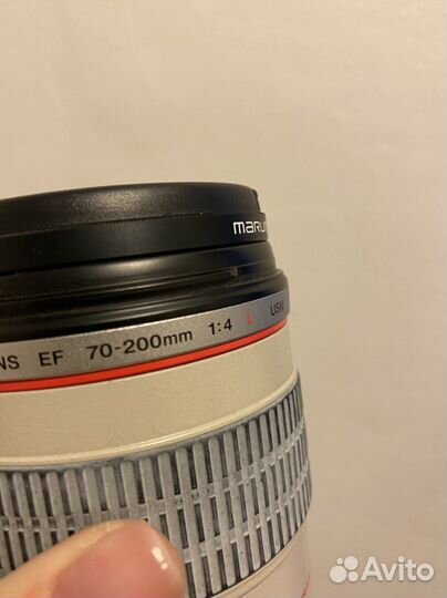 Объектив, фотоаппат Canon, штатив