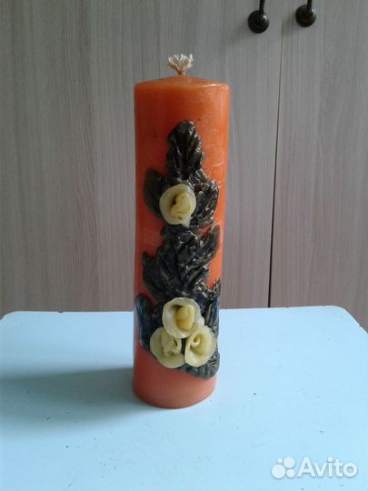 Свеча парафин винтаж