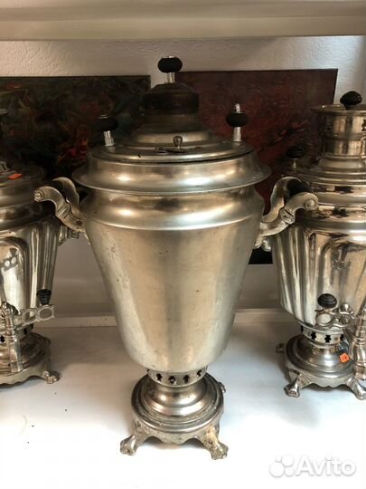 Самовар рюмка 6литров СССР