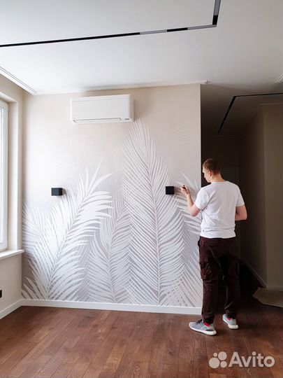 Роспись стен в интерьере (Чукин)