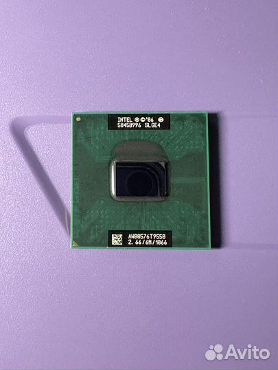 Процессор Intel Core2Duo T9550, sIge4, oem