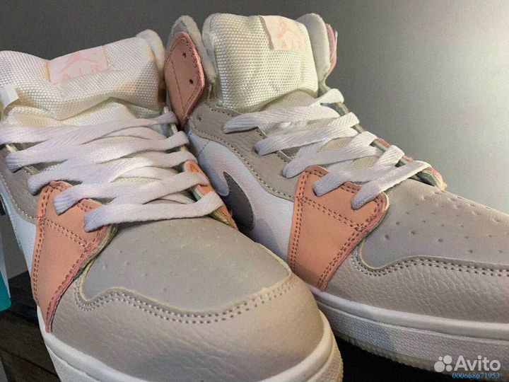 Кроссовки Nike Air Jordan тёплые (Арт.28992)