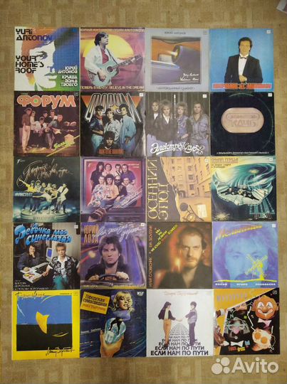 Российская эстрада на виниловых пластинках