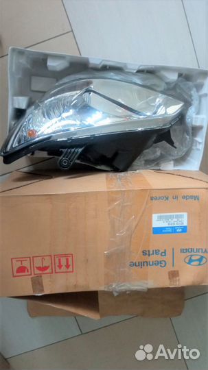 Фара передняя левая под корректор getz 2002-2005