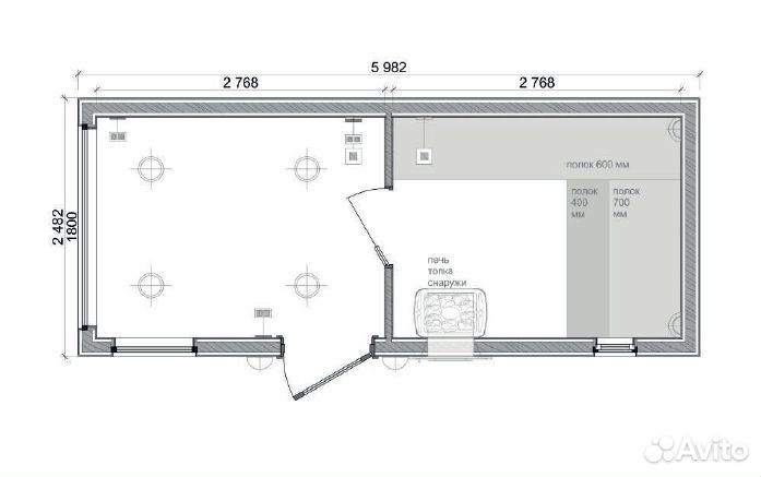 Готовый Модульный дом