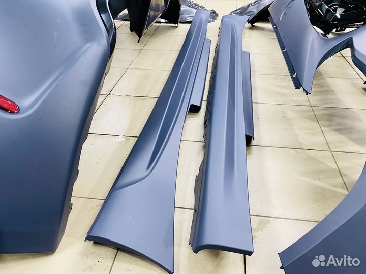 Обвес для BMW F22 в стиле М2 F87 в сборе широкий