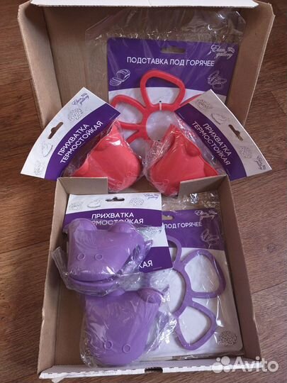 Набор прихваток (силикон)