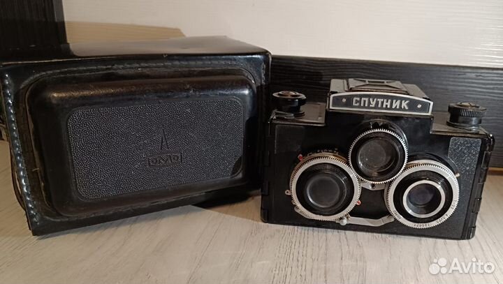 Винтажная стереокамера Спутник