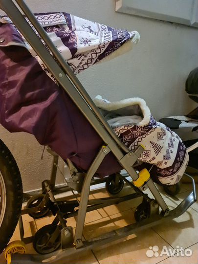 Санки-коляска Ника