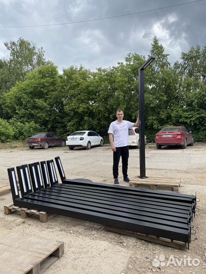 Столб освещения LED, уличный светильник