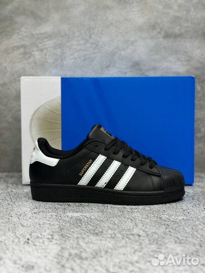 Кроссовки Adidas Superstar черные