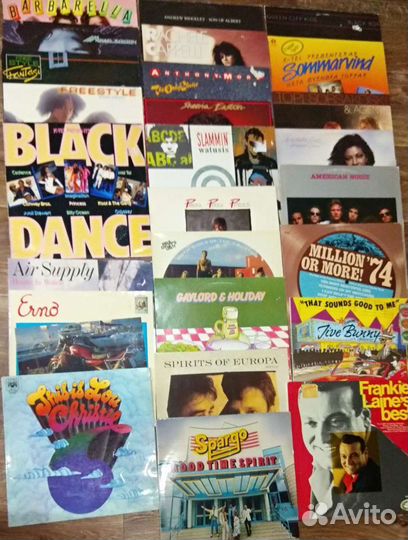 Винил фирменный из Европы, обмен