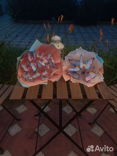 Букеты из бабочек