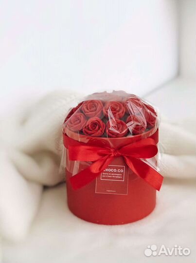 Шоколадные розы пионы съедобные букеты