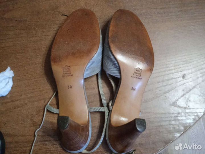 Босоножки женские 38 размер натуральная кожа