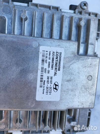 Блок управления двс эбу Genesis G80 2.0T G4KL