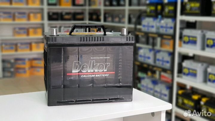 Аккумулятор Делкор 75Ah 80D26L