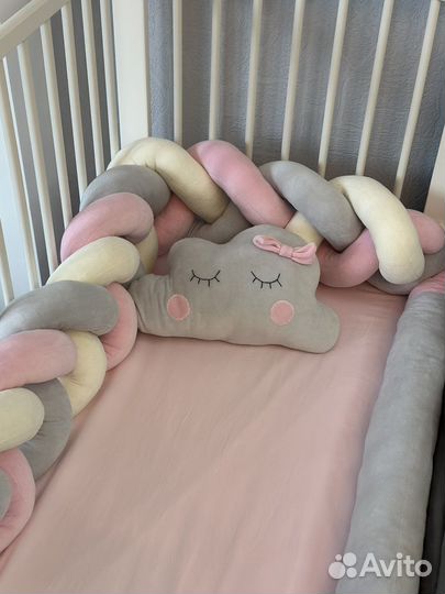 Детская кроватка IKEA гулливер с матрасом